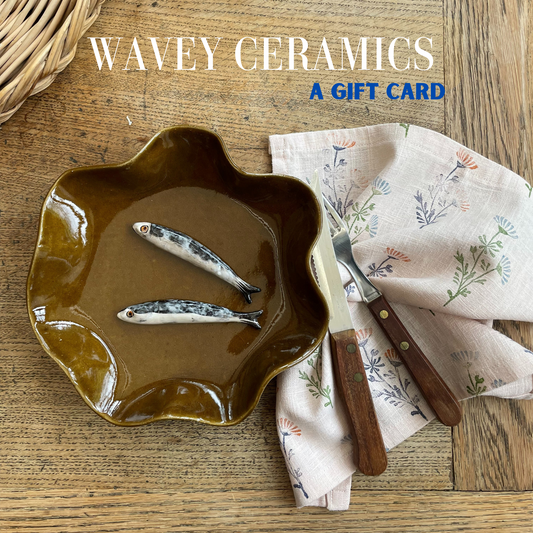 Wavey Ceramics Gift Card